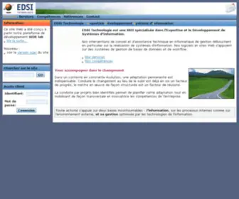 Edsi-Technologie.fr(EDSI Technologie) Screenshot