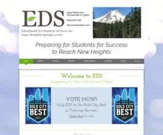 Edsjax.com(EDS Westside Jax Tutoring Dyslexia SAT/ACT College Counseling Math) Screenshot
