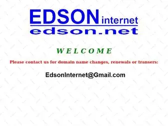 Edson.net(Edson Internet) Screenshot