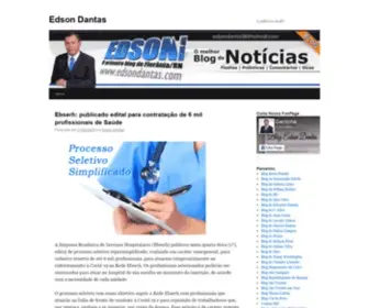 Edsondantas.com(Edson Dantas) Screenshot