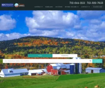 Edspencer.com(Ed Spencer Real Estate / Farms America) Screenshot