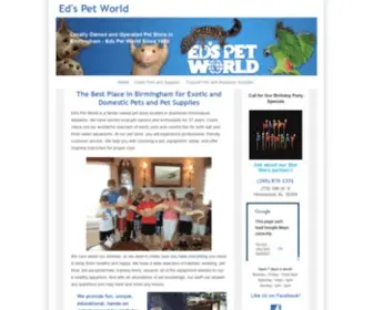 EdspetWorld.org(Ed's Pet World) Screenshot