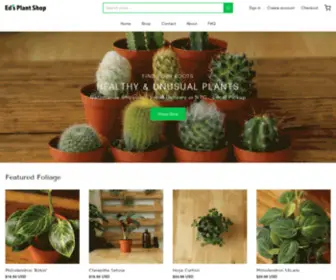 Edsplantshop.com(Best Place To Buy Houseplants Online) Screenshot