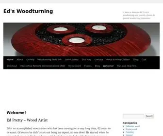 Edswoodturning.com(Ed's WoodturningEd's Woodturning) Screenshot