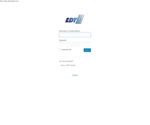 EDT-Online.com(EDT Online) Screenshot