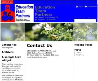 Edteam.com(Education Team Partners) Screenshot