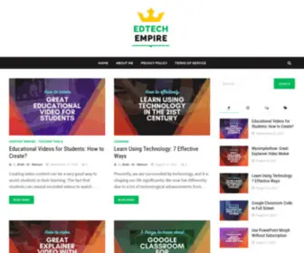 Edtechempire.com(Edtech Empire) Screenshot