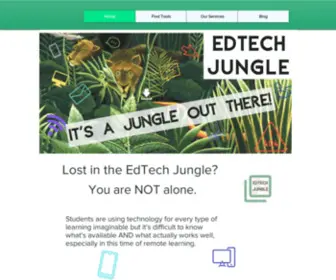 EdtechJungle.com(EdTech Jungle) Screenshot