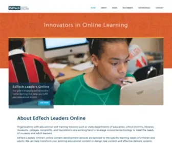 Edtechleaders.org(EdTech Leaders Online) Screenshot