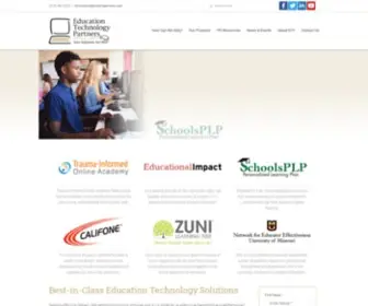 Edtechpartners.com(Education Technology Partners) Screenshot