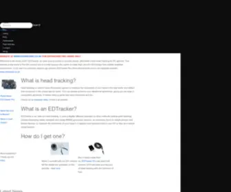 Edtracker.org.uk(DIY head tracker for peanuts) Screenshot