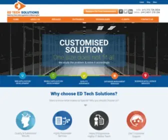 Edtsinc.com(ED Tech Solutions) Screenshot