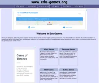 Edu-Games.org(Edu Games) Screenshot