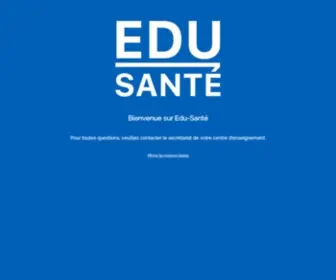 Edu-Sante.com(Edu-santé) Screenshot