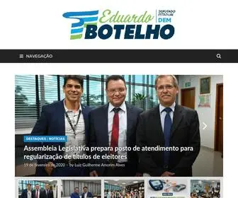 Eduardobotelho.com.br(Deputado Estadual Eduardo Botelho) Screenshot