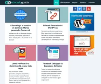 Eduardogarcia.mx(Todo lo que necesita saber para comenzar a bloguear) Screenshot