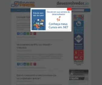 Eduardopires.net.br(ASP.NET, Arquitetura, Desenvolvimento, Cursos, Treinamentos, Consultoria, Palestras, Workshops) Screenshot