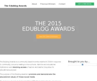 Edublogawards.com(The Edublog Awards) Screenshot