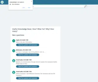 Edubrainhelper.com(Answers to questions for students) Screenshot