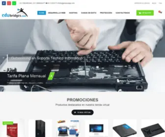 Edubridges.com(Promueve tus negocios en Internet) Screenshot
