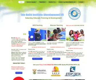 Edubuildec.co.za(Reach Teach and Build A Child Today) Screenshot
