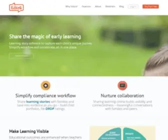 Educa.co.nz(Learning Story Software & Child ePortfolios) Screenshot