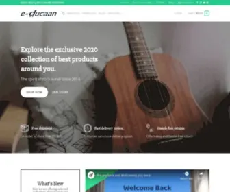 Educaan.com(Online Store offering safe and easy online shopping) Screenshot