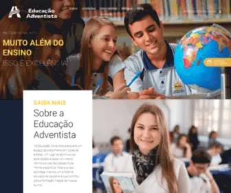 Educacaoadventistasul.com.br(Início) Screenshot