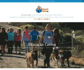 Educacaocanina.org(Educação) Screenshot