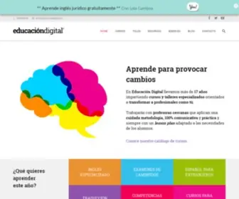 Educaciondigital.es(Idiomas) Screenshot