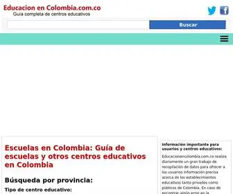 Educacionencolombia.com.co(Educación en Colombia) Screenshot