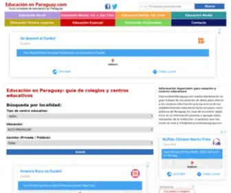 Educacionenparaguay.com(Educación de Paraguay) Screenshot