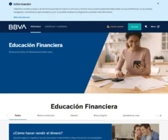 Educacionfinancierabancomer.com(Educación Financiera) Screenshot