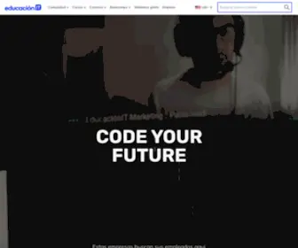 Educacionit.com(Code Your Future) Screenshot