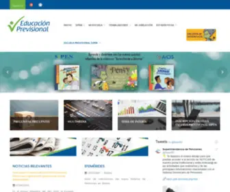 Educacionprevisional.gob.do(Escuela Previsional) Screenshot