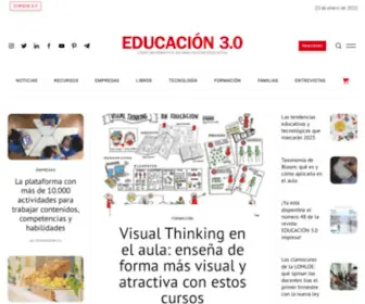 Educaciontrespuntocero.com(EDUCACIÓN 3.0 ®) Screenshot