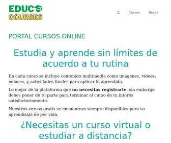 Educacourses.com(educacourses) Screenshot