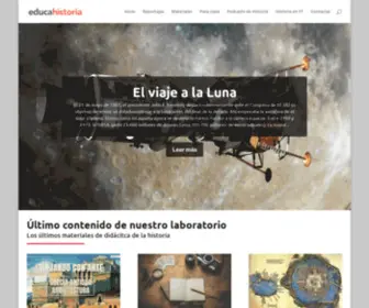 Educahistoria.com(Laboratorio) Screenshot