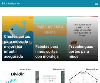 Educaimagenes.com(Imágenes y Contenidos para Educar y Aprender) Screenshot