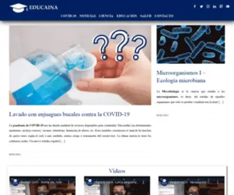 Educaina.com(Enseñando en paralelo) Screenshot