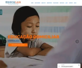 Educalar.com.br(Erro 601) Screenshot