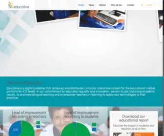 Educaline.com(Capacitación docente) Screenshot