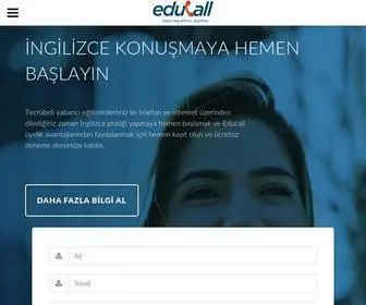 Educall.com.tr(İngilizce pratik dersleri ile konuşarak İngilizce öğren) Screenshot