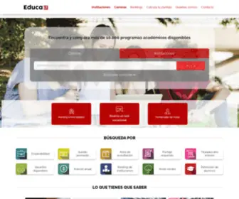Educalt.com(EducaLT es el mejor buscador de carreras y plataforma para comparar postgrados) Screenshot