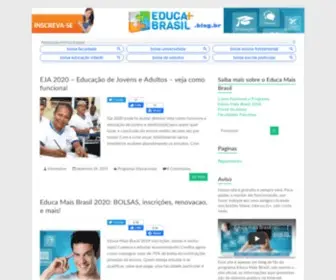 Educamaisbrasil.blog.br(Educa Mais Brasil 2020: BOLSAS) Screenshot
