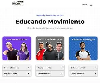 Educandomovimiento.cl(Otro sitio realizado con WordPress) Screenshot