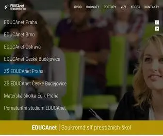 Educanet.cz(EDUCAnet, a.s) Screenshot