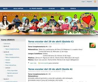 Educardesdeelcorazon.es(Educar desde el corazon) Screenshot