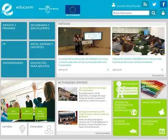 Educarm.es(Consejeria Murcia) Screenshot