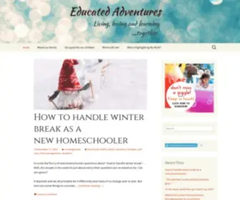 Educatedadventures.com(Educated Adventures) Screenshot